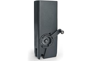 ACTIONUNION Airsoft Tactical Speed Loader for Hand Crank Magazine Quick Loader 1000 Rounds (Black)