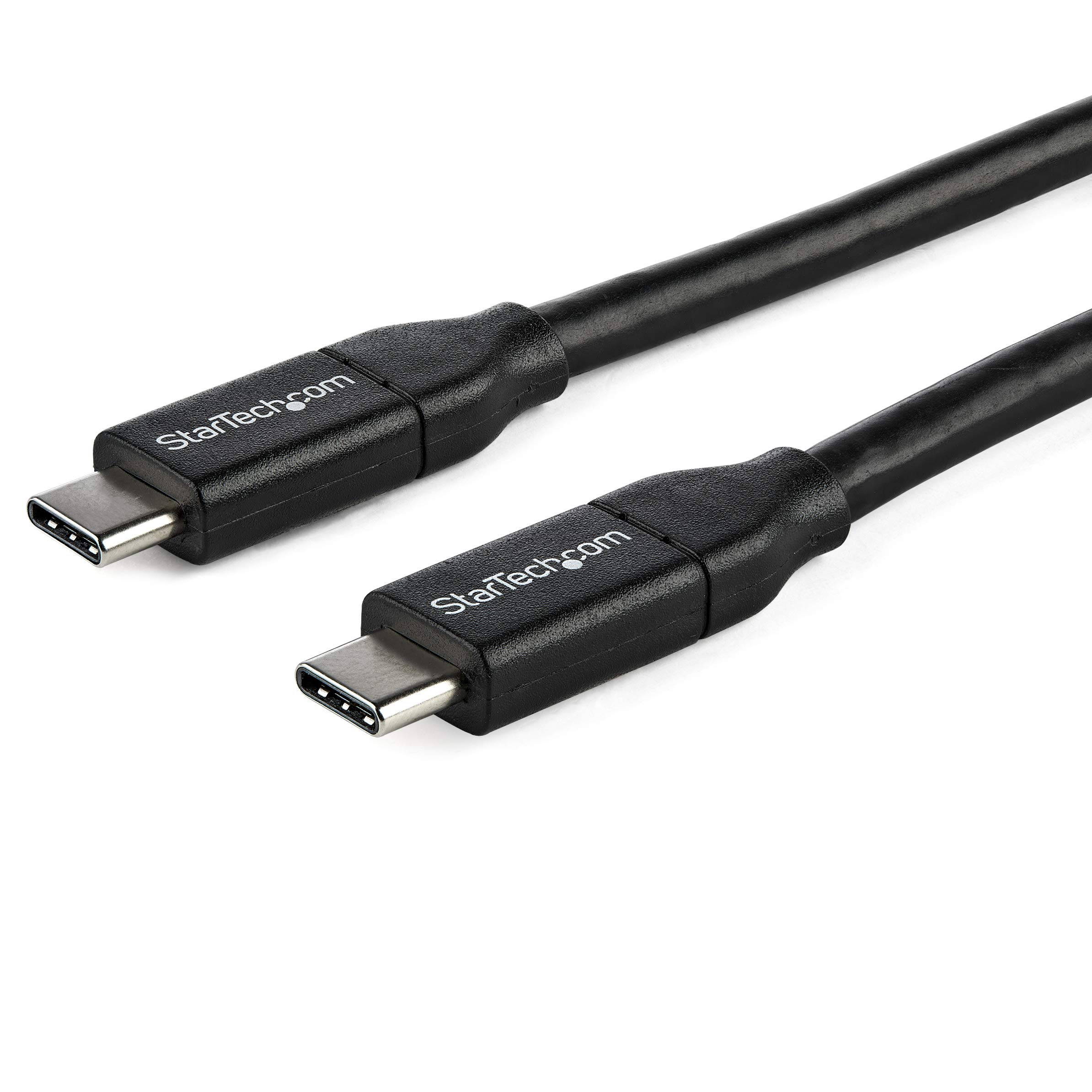 StarTech.com USB C To USB C Cable - 3 ft / 1m - USB-IF Certified - 5A PD - USB 2.0 - USB Type C Charging Cable - USB C Fast Charge Cable (USB2C5C1M)