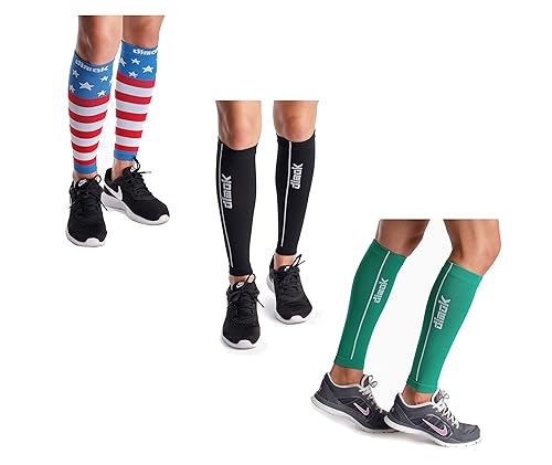 dimok Calf Compression Sleeves Pair Leg Compression Socks for