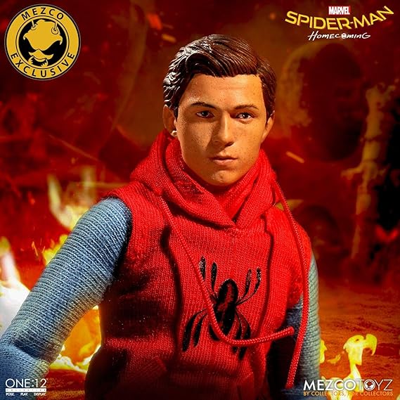 mezco spider man homecoming homemade suit