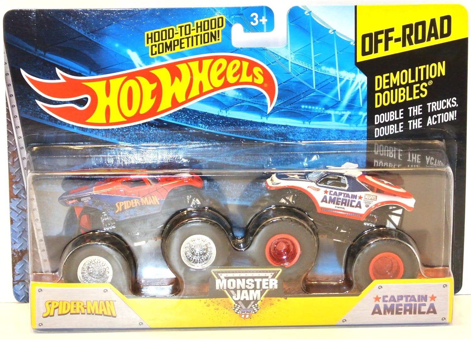 hot wheels captain america monster truck