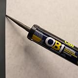OB1 Anthracite Multi-Surface Sealant & Adhesive 290ml Hybrid Tech view 6