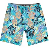 Hurley Mens Phantom 4-Way Stretch 9" Inseam Boardshort, 20" Outseam, Quick Dry Swim Trunks