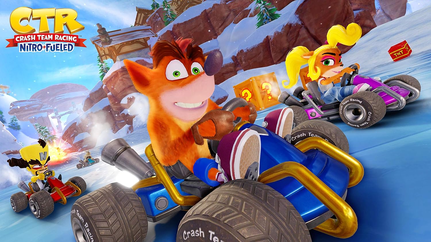 Crash Team Racing + Crash Bandicoot N.Sane Trilogy Bundle – Xbox One: Activision Inc: Video Games