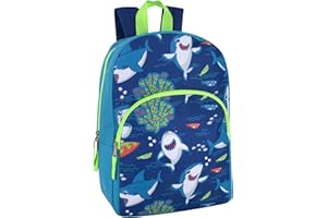 Trail maker Kids Character Backpacks for Boys & Girls (15”) with Adjustable, Padded Back Straps