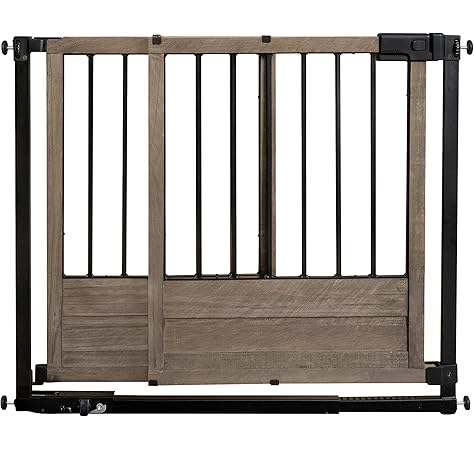 summer rustic home safety gate