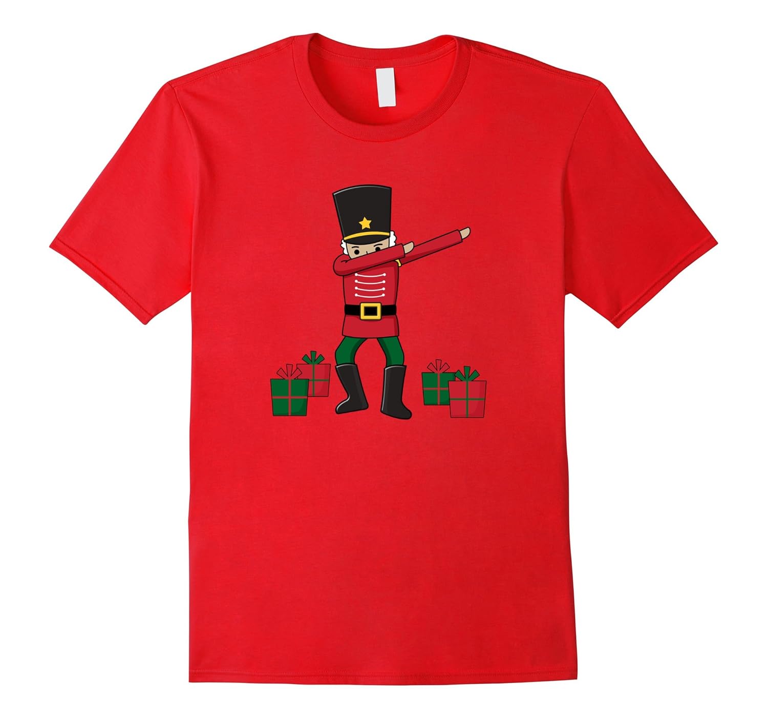 Dabbing Nutcracker Shirt Christmas Presents Dab Dance Tee-ANZ