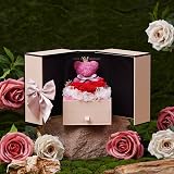 ADDWel Preserved Real Roses & I Love You Necklace Gift for Women view 8