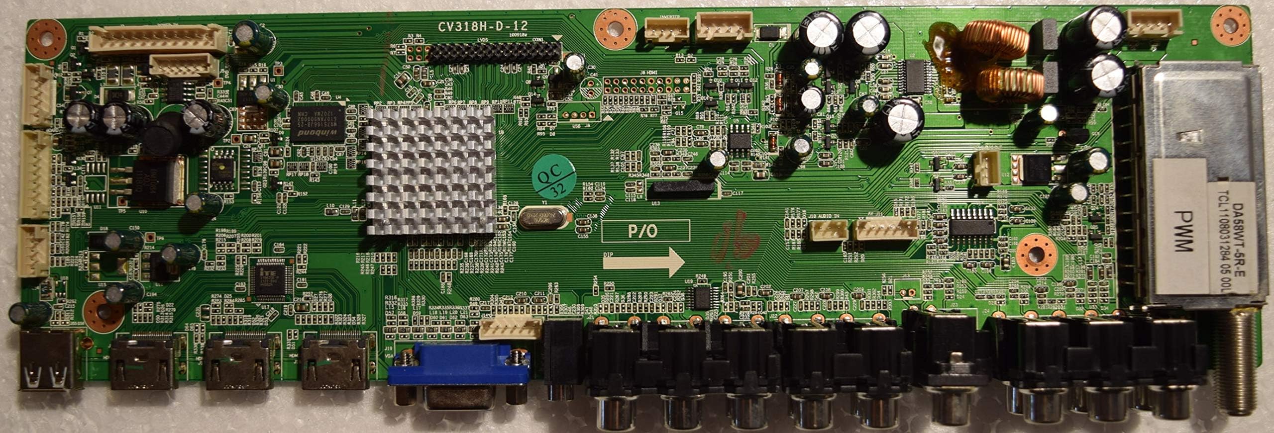 VIORE LC40VF68M MS-1E198407 CV318H-D12 DA58WT-5R-E Main Board 5794