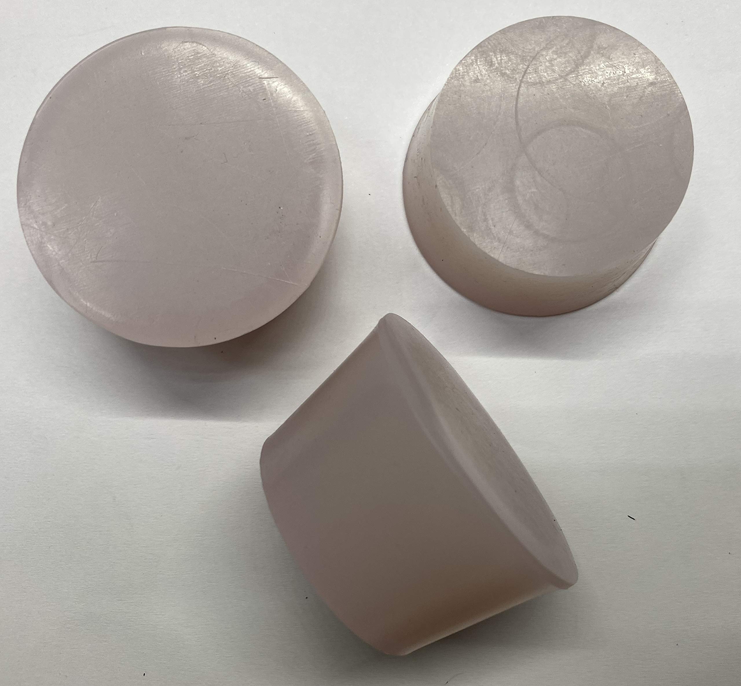 dexierp Protection Force #9.5 Stopper Plug For 1-5/8" 1-11/16" 40-43mm Hole (Pack of 5) Tube Bottle Openning M45 Thread Nut Paint Masking Reusable Rubber