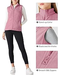 Outdoor Ventures Women's Polar Fleece Zip Vest
