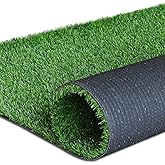 Realistic Artificial Grass Turf Lawn-5FTX10FT, 0.7" Indoor Outdoor Garden Lawn Landscape Synthetic Grass Mat Fake Grass Rug