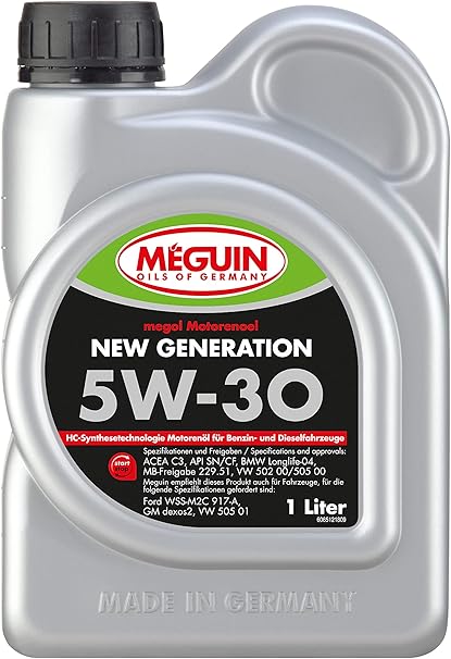 Масло моторное meguin 5w30