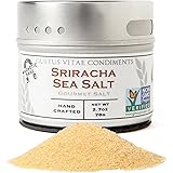 Gustus Vitae Sriracha Sea Salt, Non-GMO, 3.1 oz, Gourmet Salt