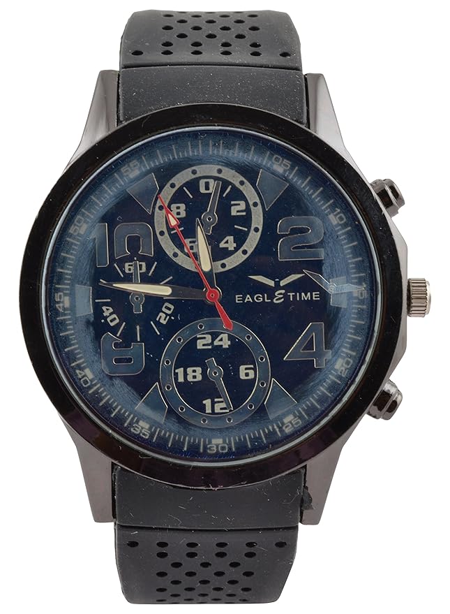 Buy Eagle Time Analogue Blue Dial Men's Watch Mmf38 Online at Low