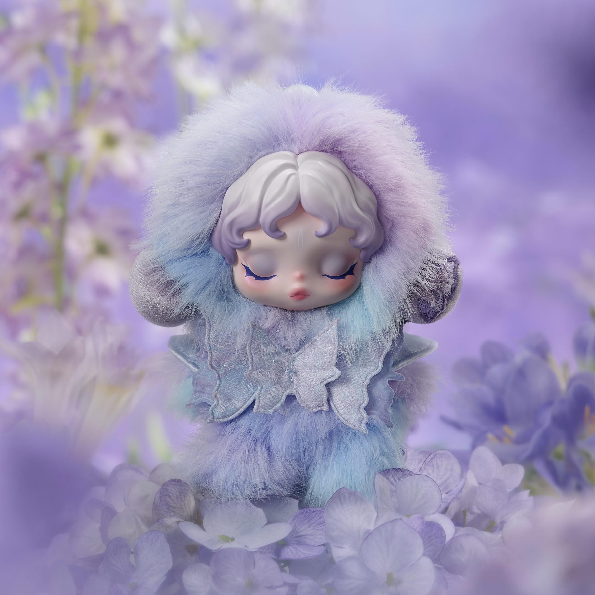 POP MART SKULLPANDA L’impressionnisme Series Plush Doll Blind Box Figures, Random Design Action Figures Collectible Toys Home Decorations, Holiday Birthday Gifts for Girls and Boys, Single Box