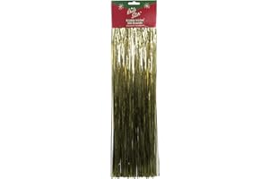 Brite Star 500 Strands Hanging Icicles Tinsel, Gold
