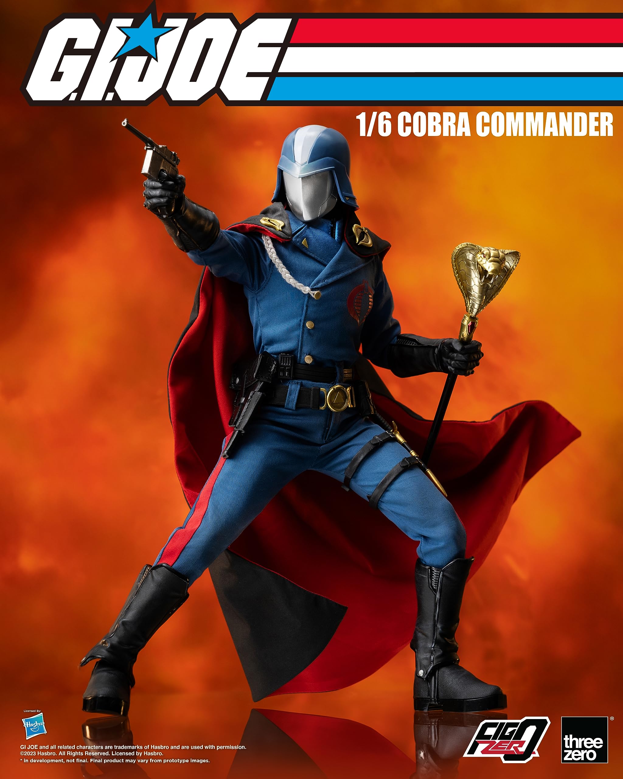 FigZero G.I. Joe: Cobra Commander 1:6 Scale Figure