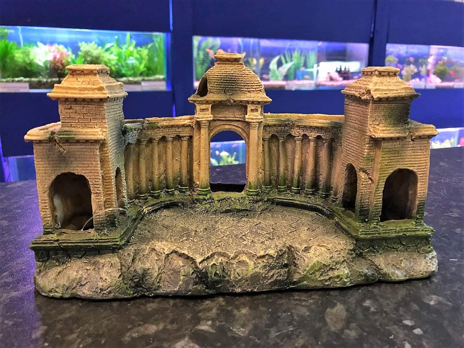 greek fish tank decorations