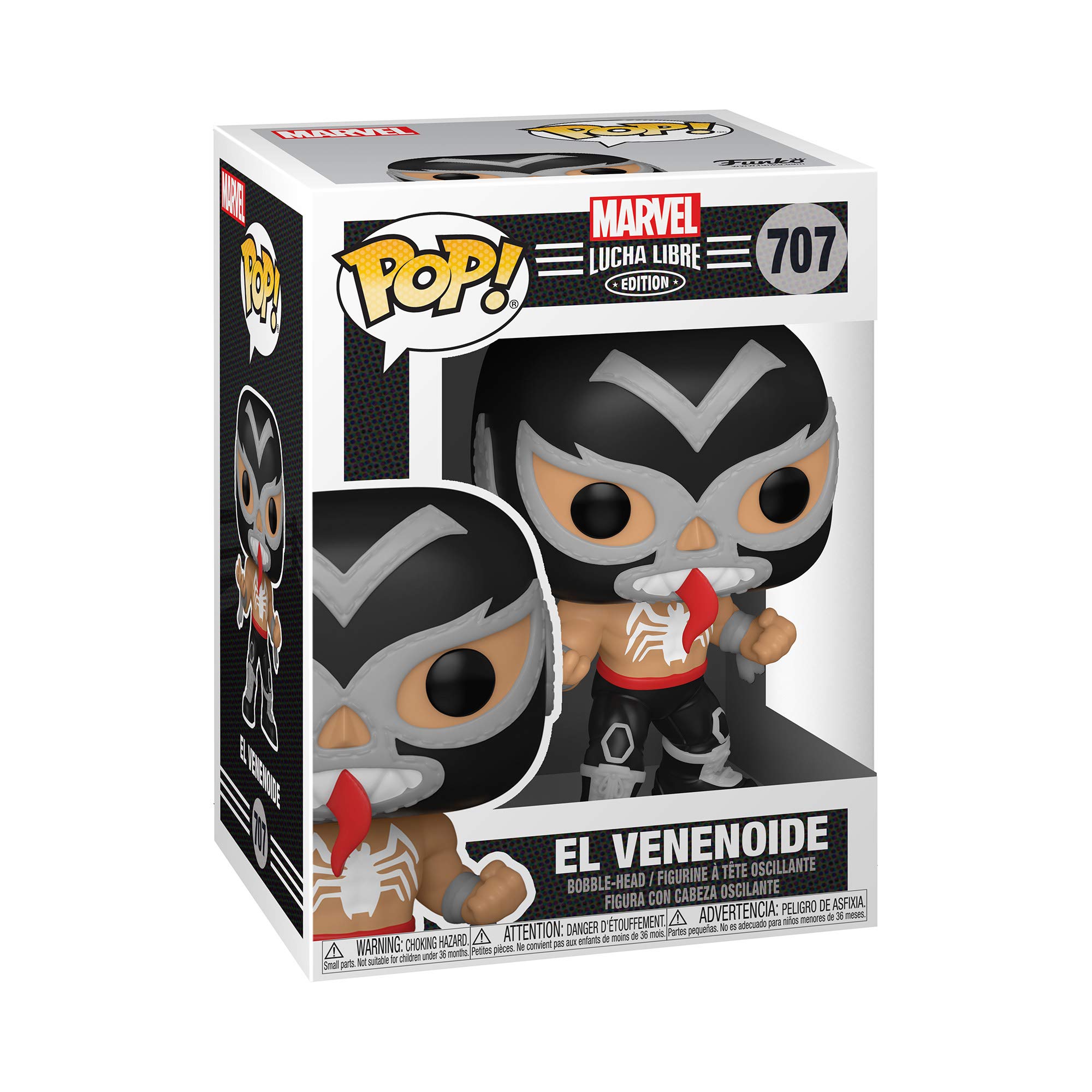 Funko Marvel Luchadores Venom - Marvel Comics - Collectable Vinyl Figure - Gift Idea - Official Merchandise - Toys for Kids & Adults - Comic Books Fans - Model Figure for Collectors and Display