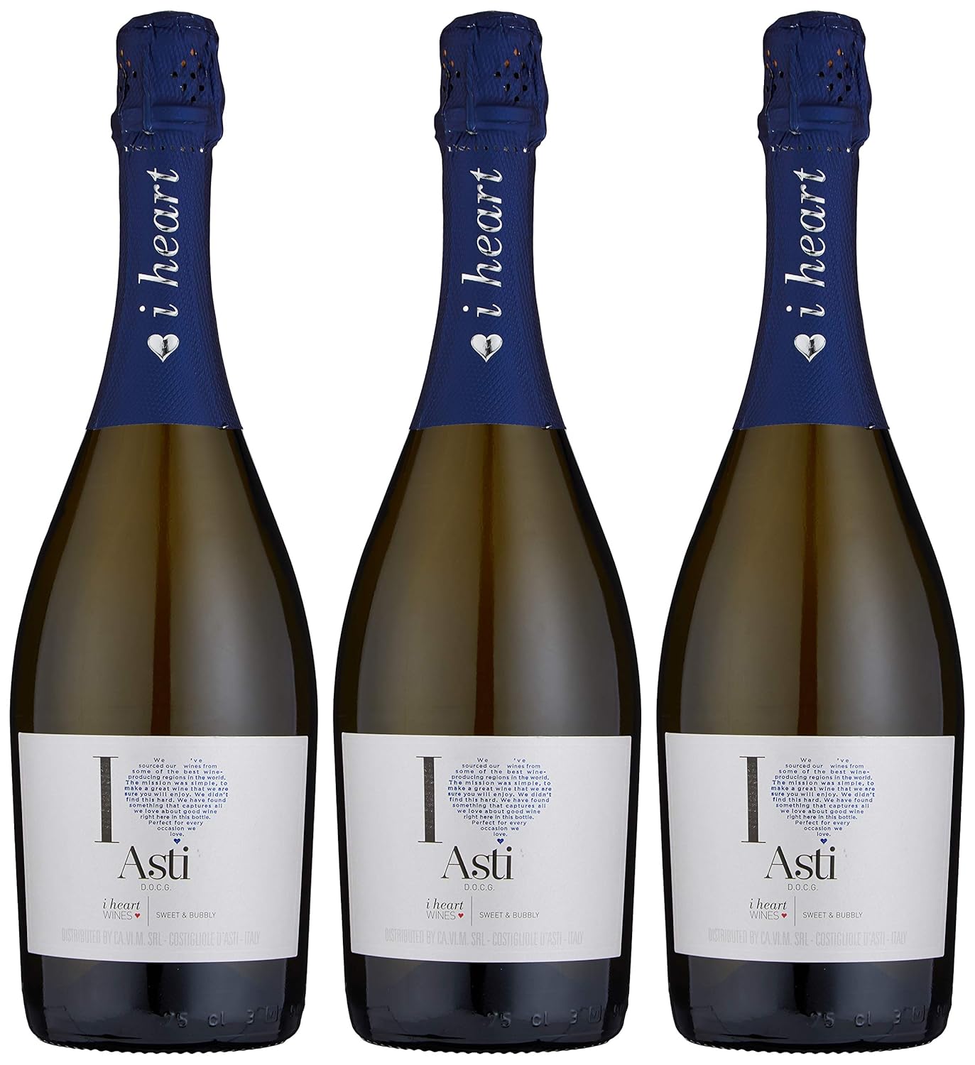 I Heart Asti DOCG Sparkling Wine 75cl (Case of 3) Amazon.co.uk Grocery