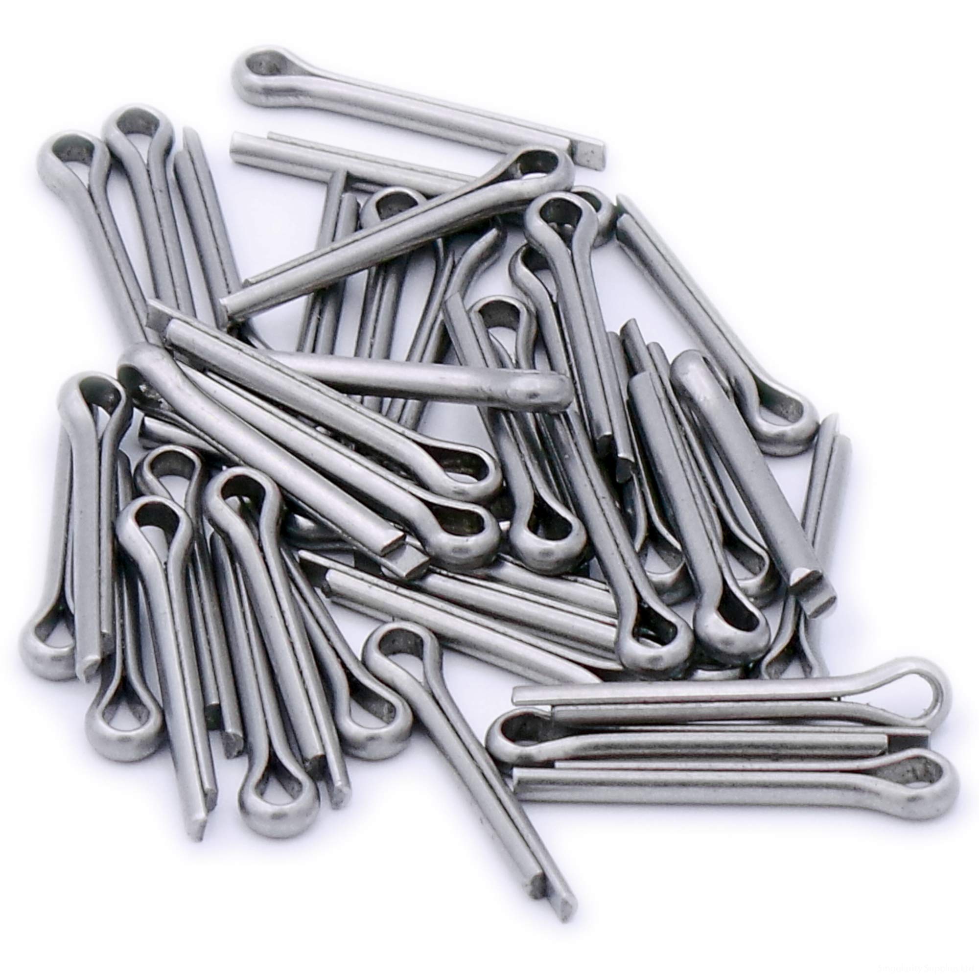 M3.2 (3.2mm x 45mm) Split Cotter Pin - Stainless Steel (A2) (Pack of 20)