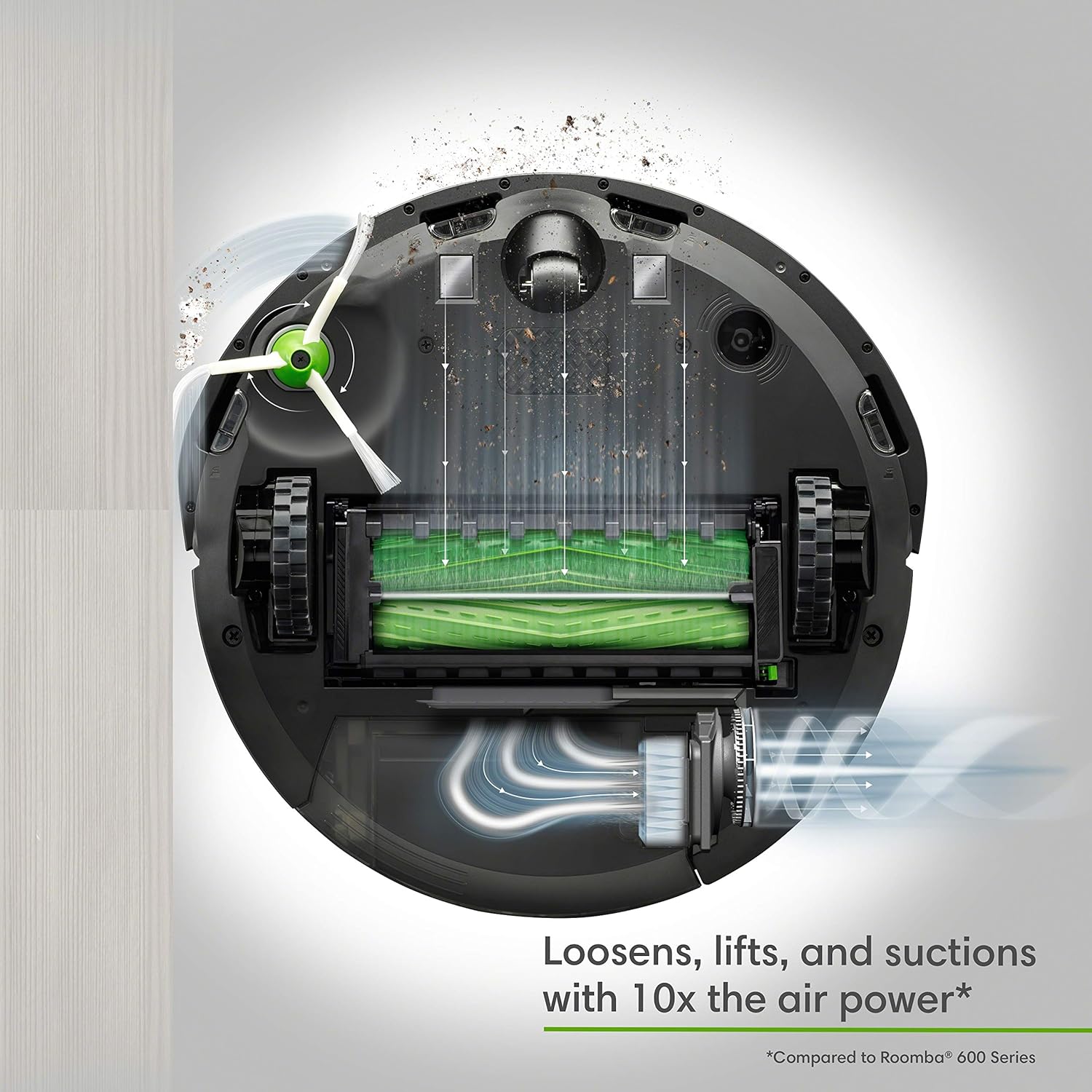 iRobot Roomba i6+ (6550) Robot Vacuum with Automatic Dirt Disposal-Empties Itself, Traps Allergens, Wi-Fi Connected, Works with Alexa, Ideal for Pet Hair, Carpets, + Digital Smart Mapping Upgrade: Home & Kitchen