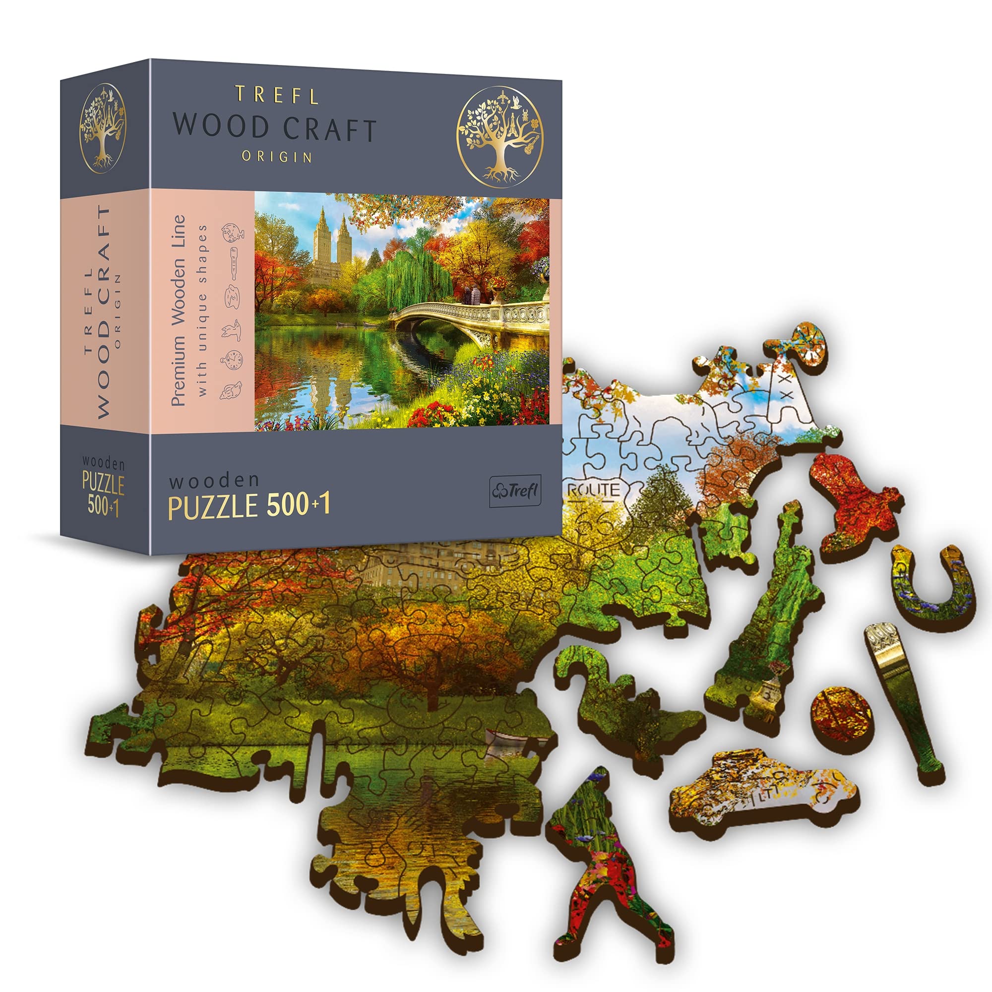 Central Park, Manhattan, New York (Wooden Puzzle)