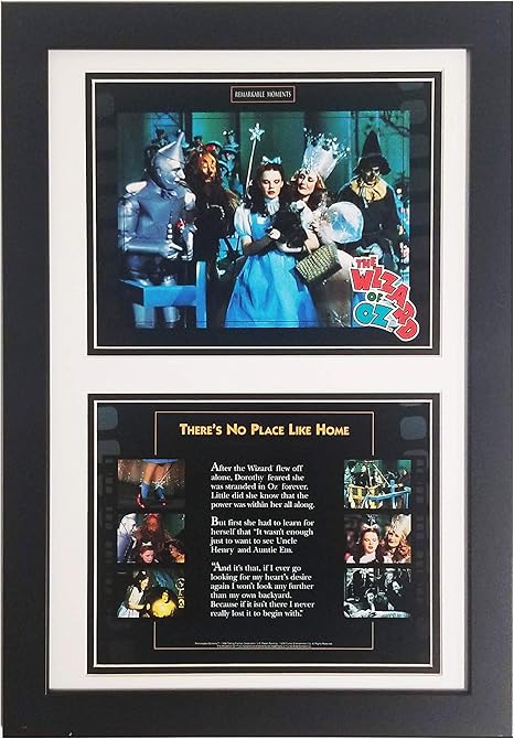 Amazon Com Encore Wizard Of Oz No Place Like Home Double Photo 12x18 Frame Featuring Cast From Movie No Place Like Home