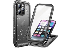 Cozycase Compatible with iPhone 14 Pro Waterproof Case - Full Body Shockproof Dustproof Dropproof Built in Screen Protector R