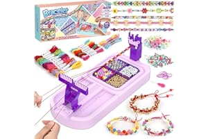 Arts and Crafts for Kids Ages 8-12 Friendship Bracelet Making Kit for Girls DIY Jewelry Craft Kit with Bracelet Maker String 