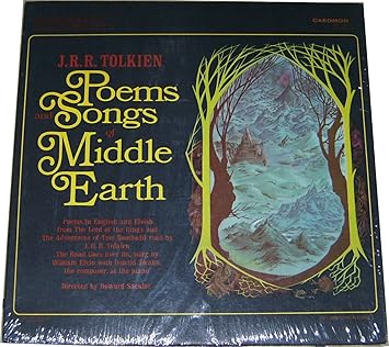 J R R Tolkien Poems And Songs Of Middle Earth The Road Goes