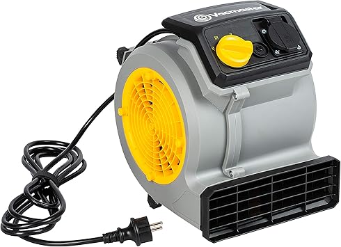 Vacmaster Air Mover Fan 124 Watt With 3 Speed Settings Carpet Dryer Fan Quiet Small And Light For Cooling Ventilation Drying And Water Damage Restoration Amazon De Baumarkt