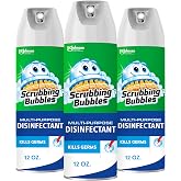 Scrubbing Bubbles Multi-Purpose Disinfectant Spray, 12 oz (Pack of 3)