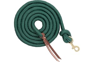 WEAVER LEATHER Weaver Equine Poly Cowboy Lead with Snap, 5/8" x 10'
