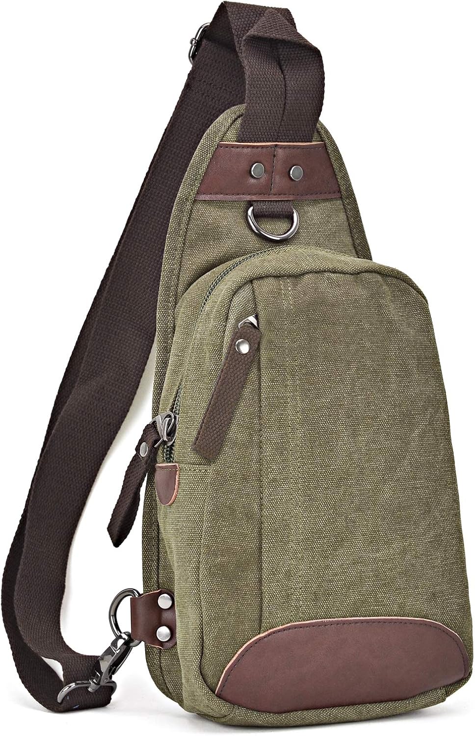 Canvas Cross Body Bag Chest Messenger Bag Small Multi