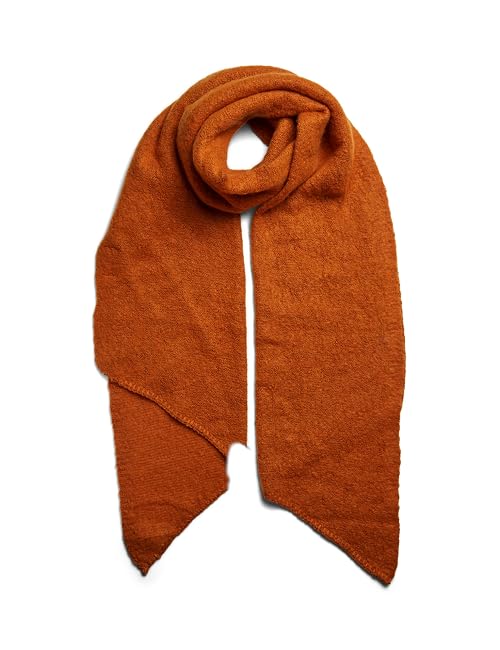 PIECES Pcpyron Long Scarf Noos BC, Burnt orange, One Size