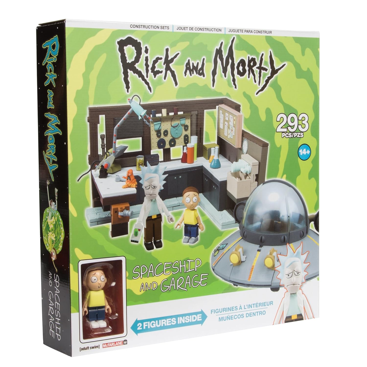 rick and morty lego set