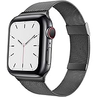 Compatible with Apple Watch Bands 38mm 40mm 42mm 44mm Women Men, Stainless Steel iWatch Bands for Series 6/SE/5/4/3/2/1