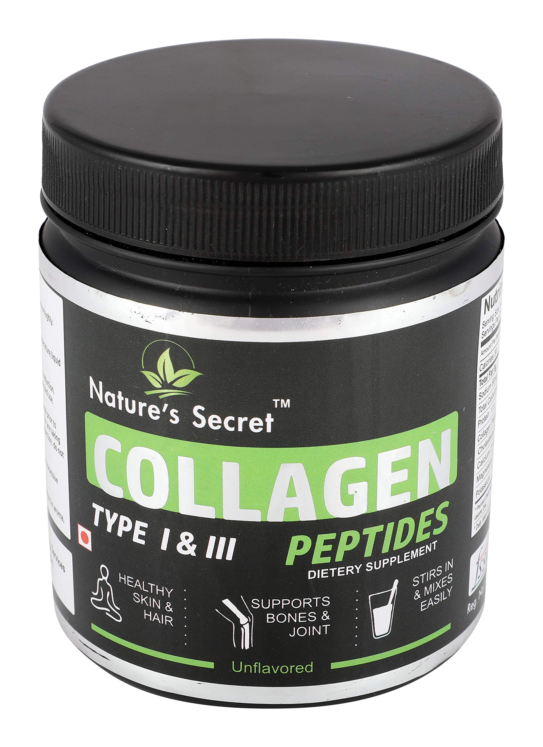Nature's Secret Pure Hydrolysed Collagen Supplement Size 250 Gm 99