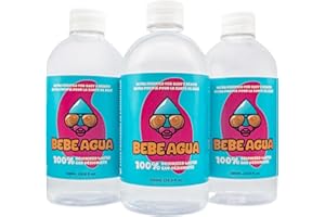 Bebe Agua Ultra-Purified Water For Baby Formula | 16.9 oz Bottles 24-Pack |