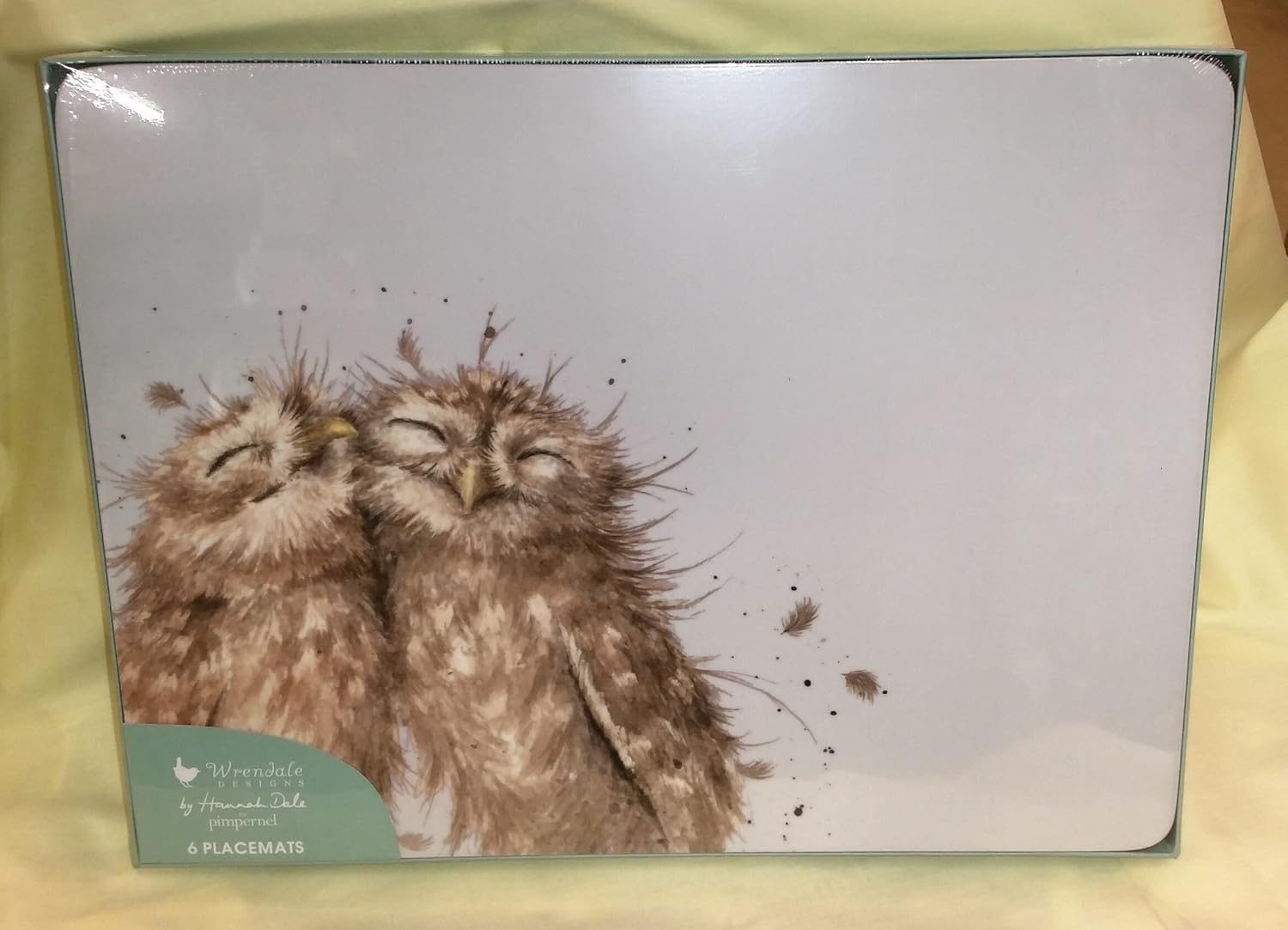 Wrendale Owl Placemats, Set of 6 Amazon.co.uk Kitchen & Home