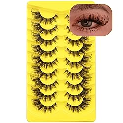 ALICROWN Lashes Cat Eye False Eyelashes Wispy Strip