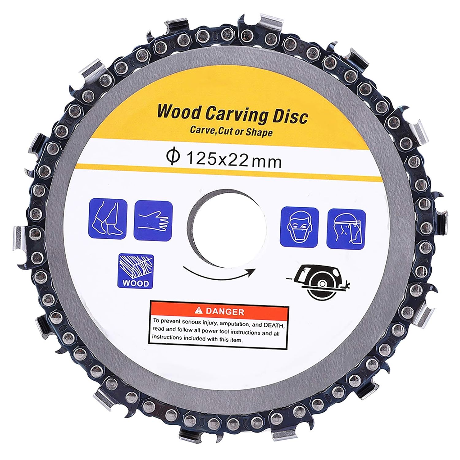 podar piezas de hardware de hoja de amoladora angular de carburo para