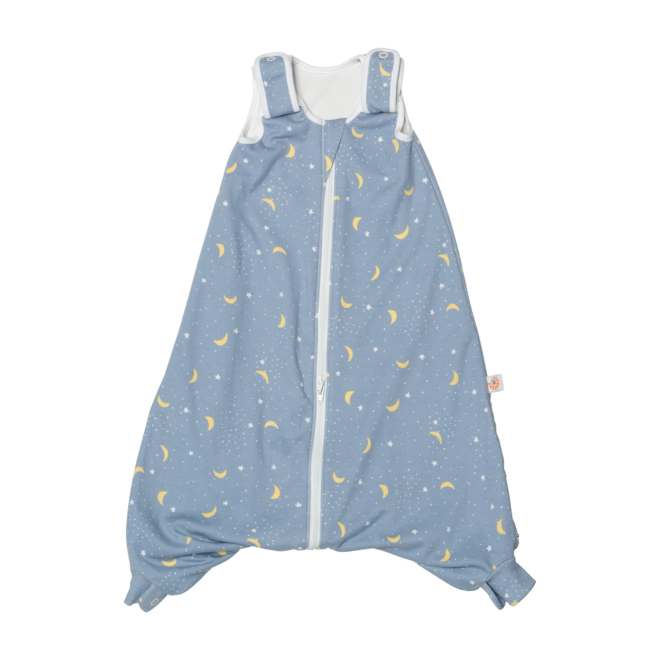 Ergobaby On The Move Sleep Bag, Baby Sleeping Bag with Seatbelt Slot, 2.5 TOG, For Newborn (0-6 Months), Stellar