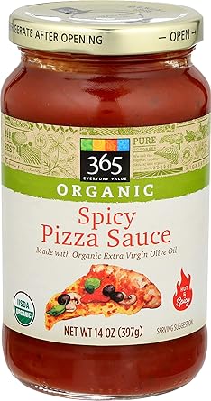 Amazon Com 365 Everyday Value Organic Spicy Pizza Sauce 14 Oz