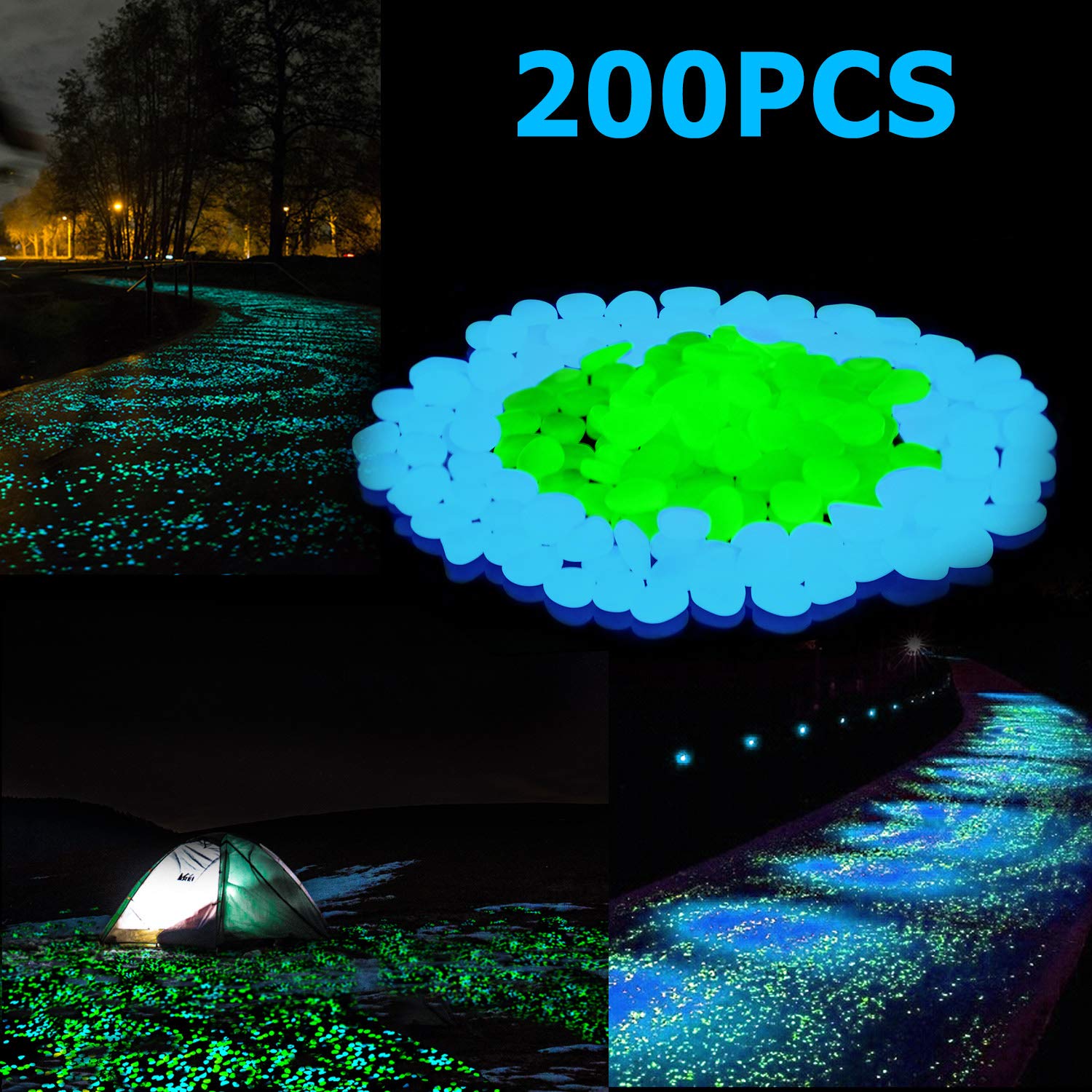 Best fairy garden blue stones