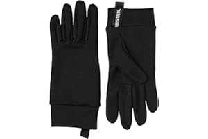 Hestra Unisex Multi Active 5-Finger Glove Liner for Everyday, Running, Hiking, Winter Wear for Men & Women
