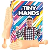 DR DINGUS Tiny Hands (1 Pair) Original Little Small Mini Hand Stick Puppet | Original Tiny Hand Puppet | Makes Anyone Laugh