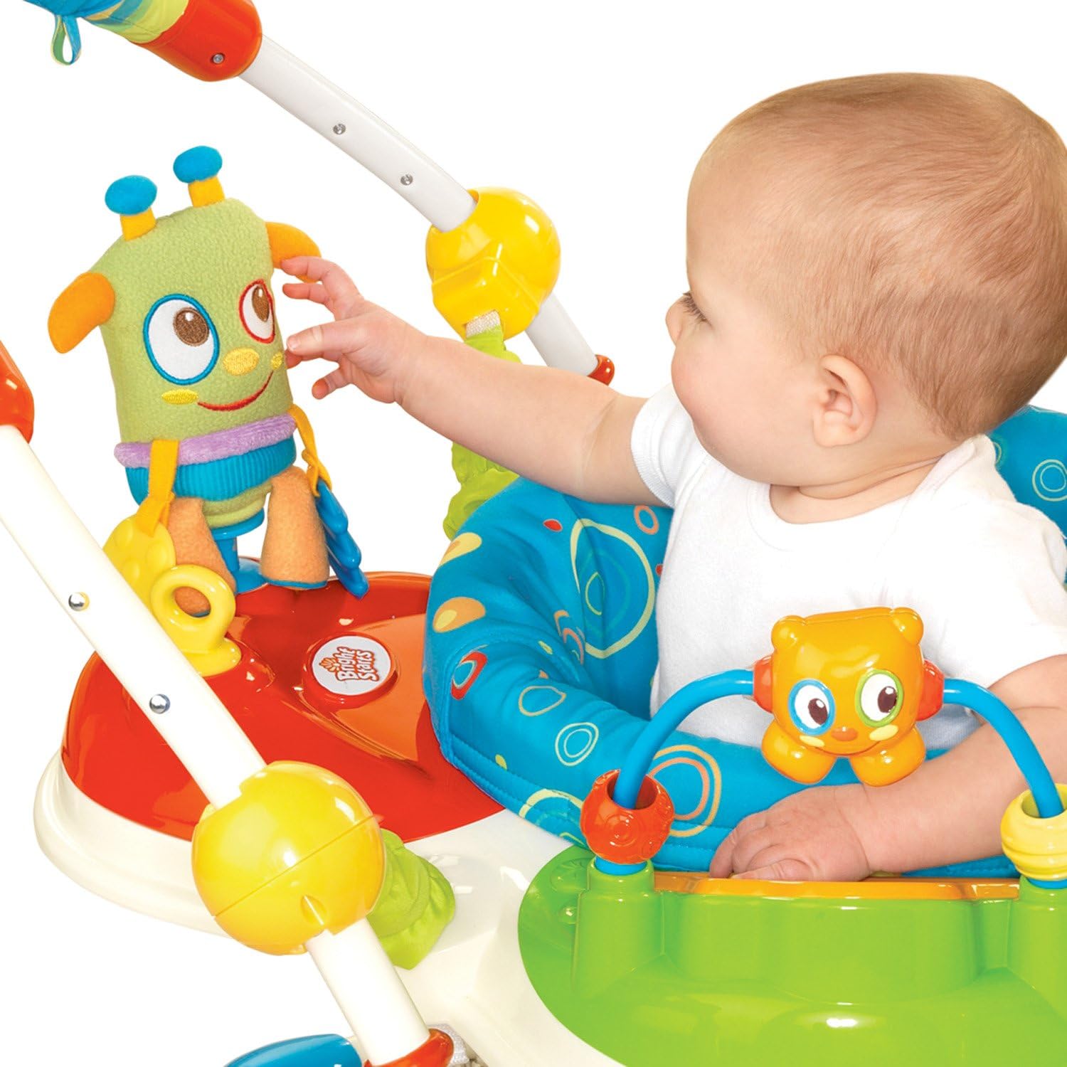 bright starts cute critters activity jumper